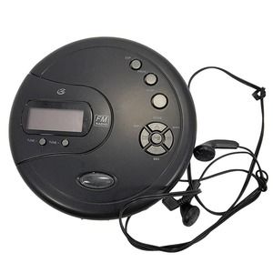 GPX Personal CD Player W/ FM Radio PC332B RS Comes W/ Ear Plugs